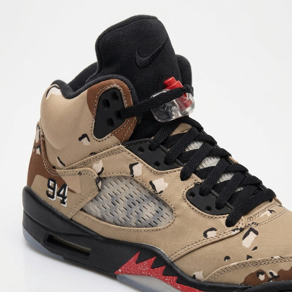 Supreme Air Jordan 5 Camo
