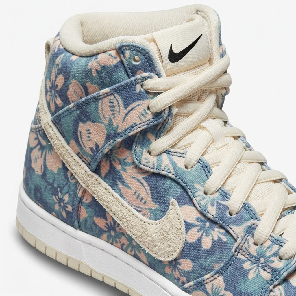 Nike Dunk High Hibiscus Boardwalk