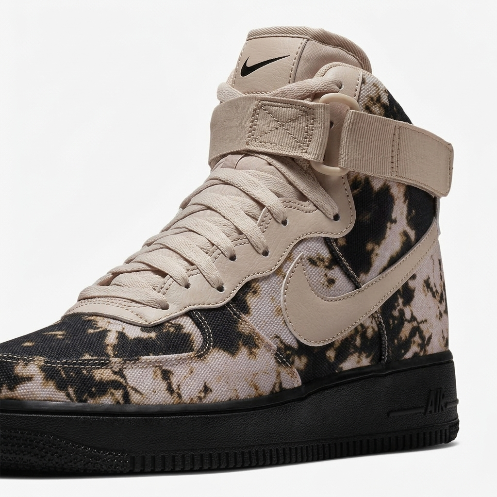 Nike Air Force 1 High Bleach Rivet
