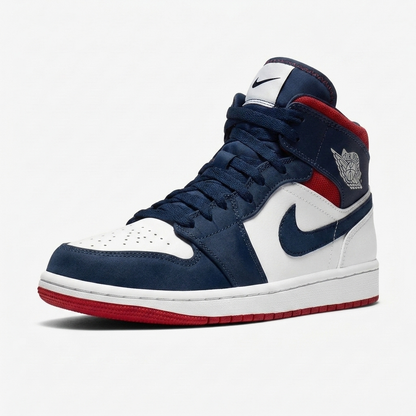 Air Jordan 1 Mid Mariner Crest