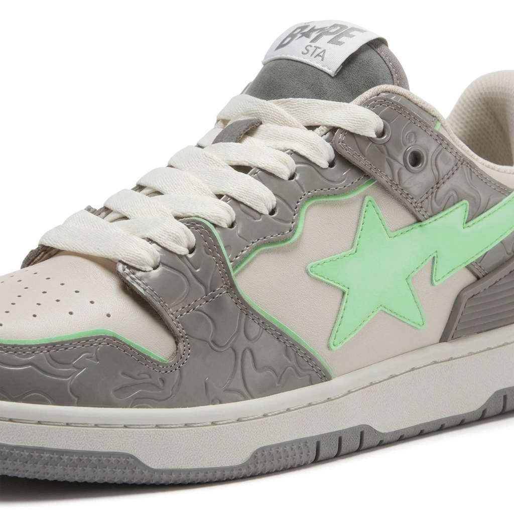 BAPE SK8 STA Lichen Concrete