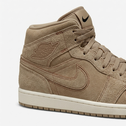 Air Jordan 1 Mid Burlap Stitchwork