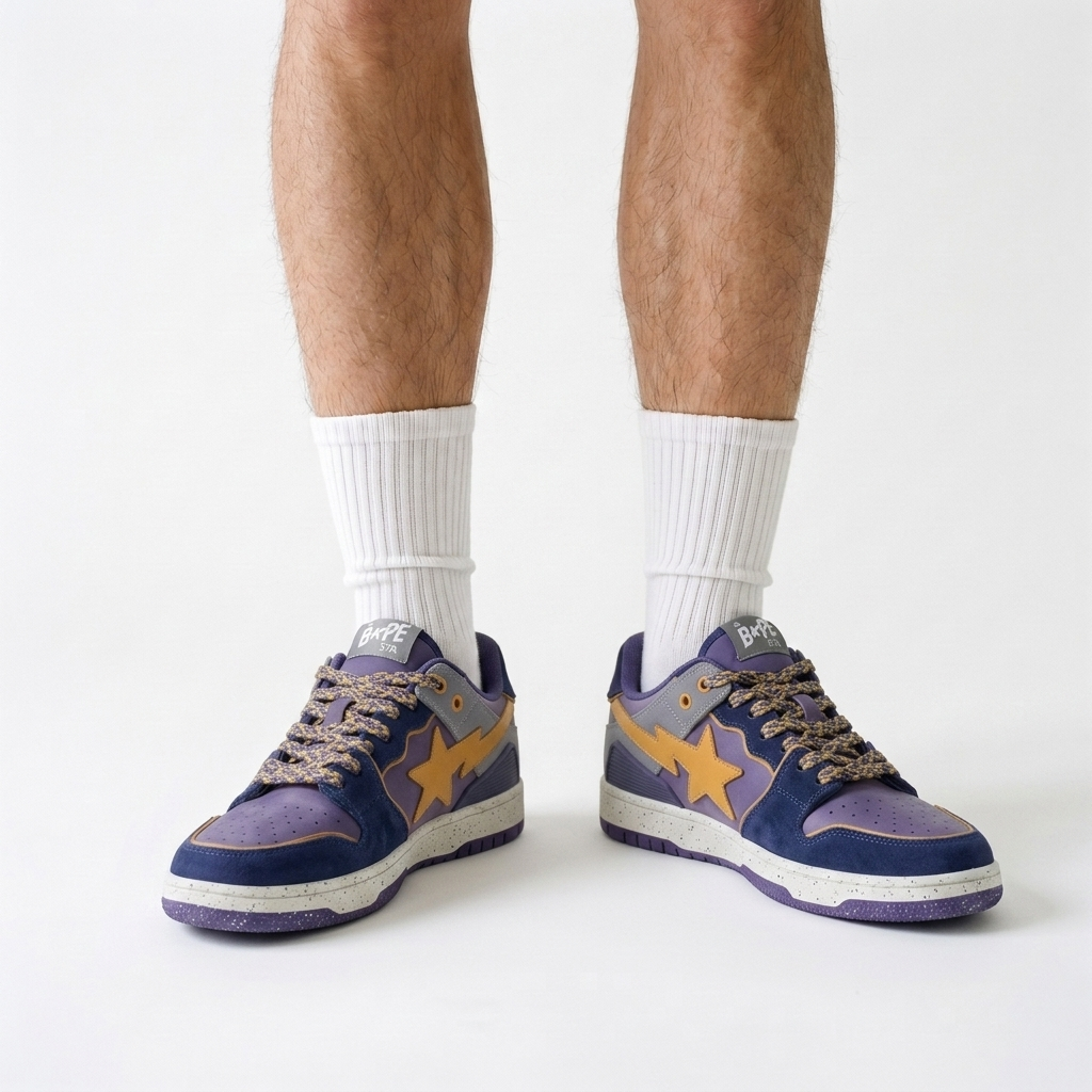 BAPE SK8 STA Ube Sunbeam