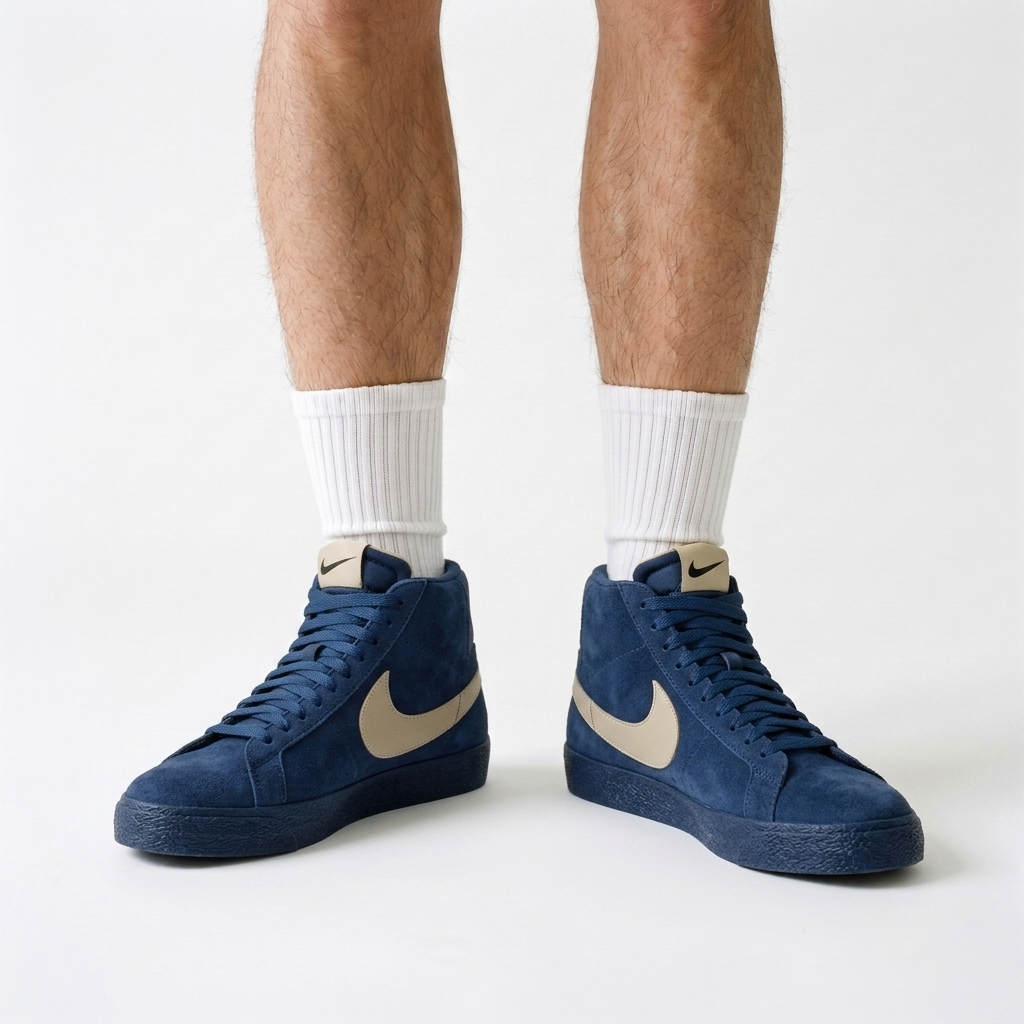 Nike Blazer Mid Suede Cornflower Buckskin