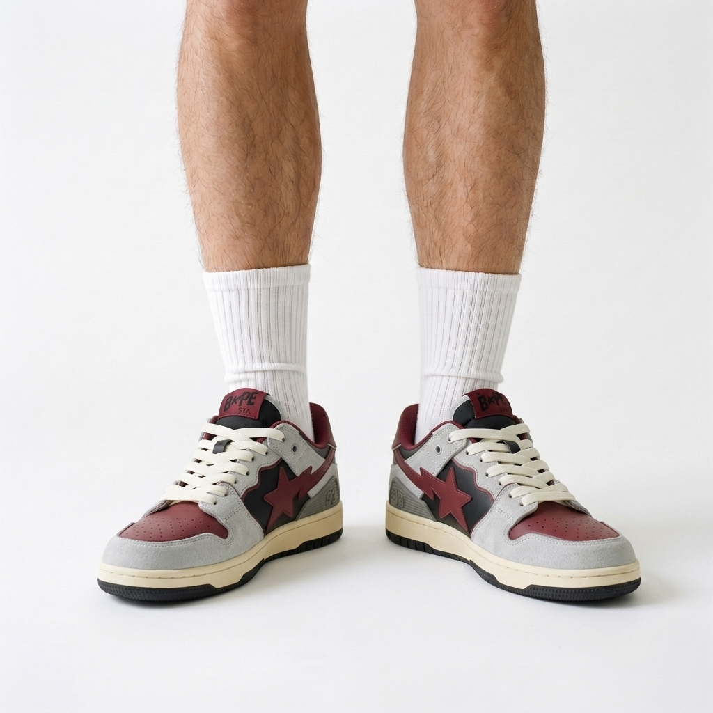 BAPE Sk8 Sta Raisin Flagstone