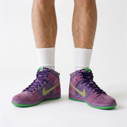 Nike SB Dunk High Reverse Skunk