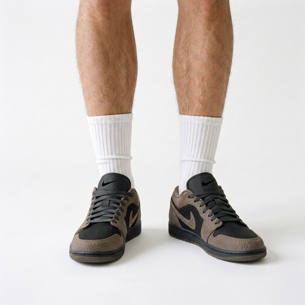 Air Jordan 1 Low Mocha Black