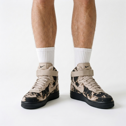 Nike Air Force 1 High Bleach Rivet