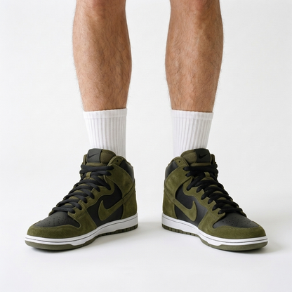 Nike Dunk High Fatigue Tar