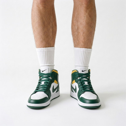 Air Jordan 1 Mid Clover Lemonade