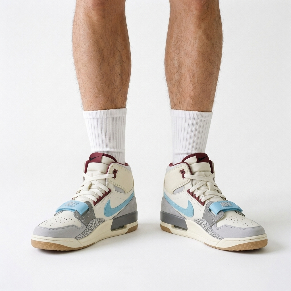 Jordan Legacy 312 Mid Seafoam Rigging