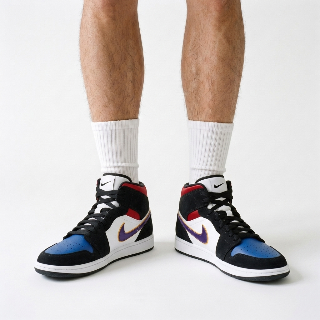 Air Jordan 1 Mid Lakers