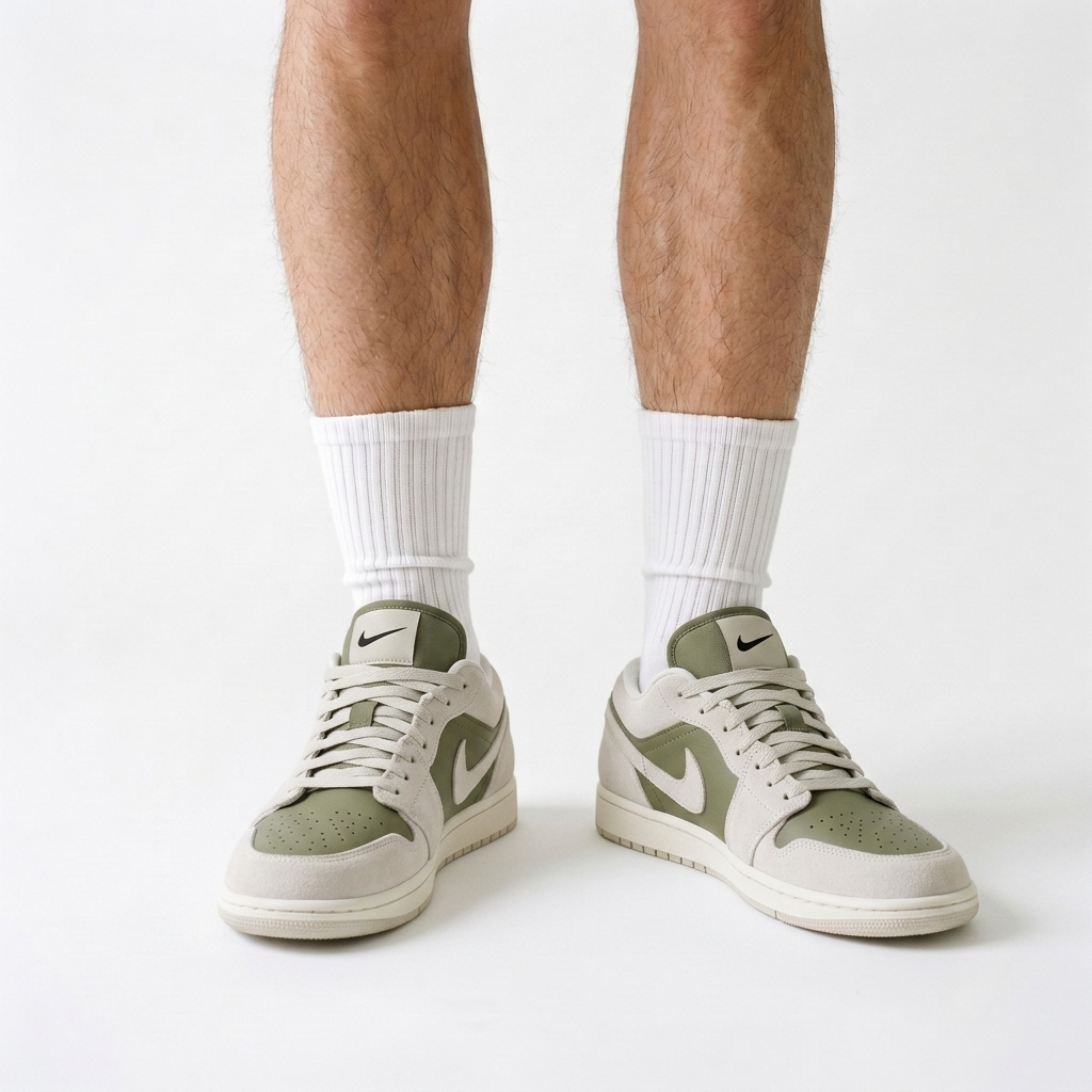 Air Jordan 1 Low Juniper Stone