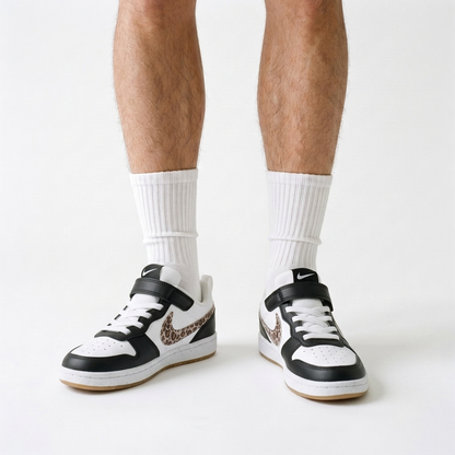 Nike Court Borough Low 2 Chalk Ocelot