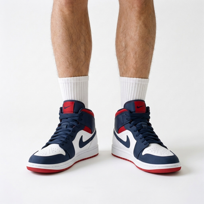 Air Jordan 1 Mid Bunting Parlor