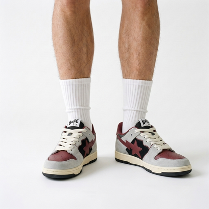 BAPE SK8 STA Adzuki Stonewash