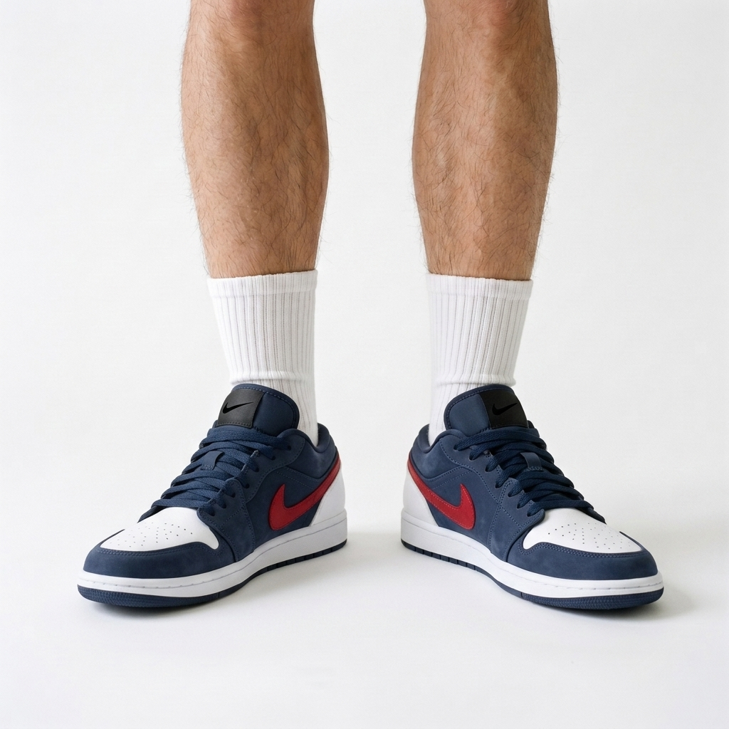 Air Jordan 1 Low Regatta Banner