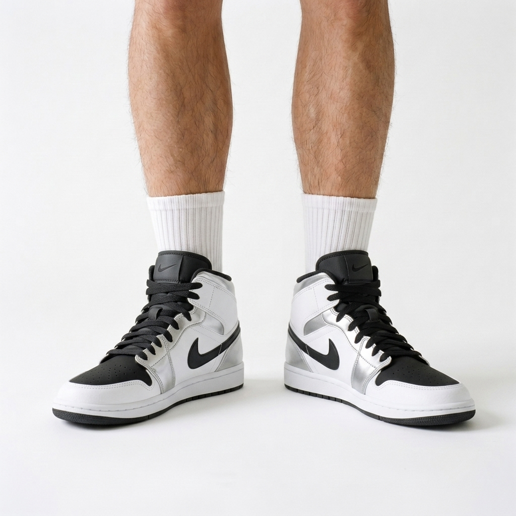 Air Jordan 1 Mid Sterling Piano