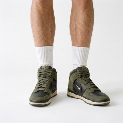 Nike Dunk High Retro Premium Moss Bomber