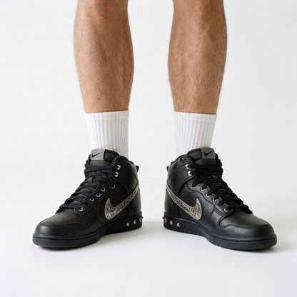 Nike Dunk High Mercury Blackout