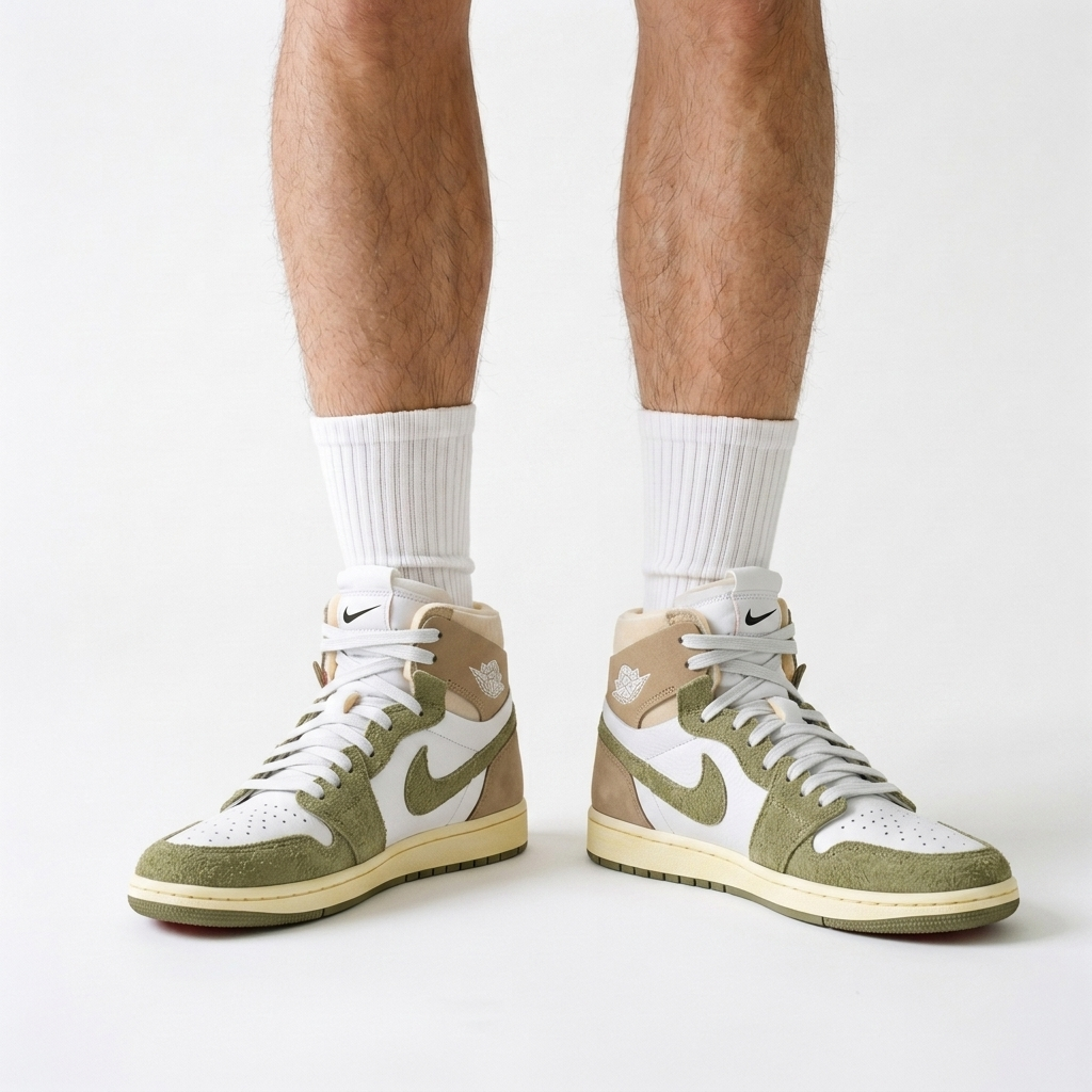 Air Jordan 1 High Zoom CMFT Fennel Chino