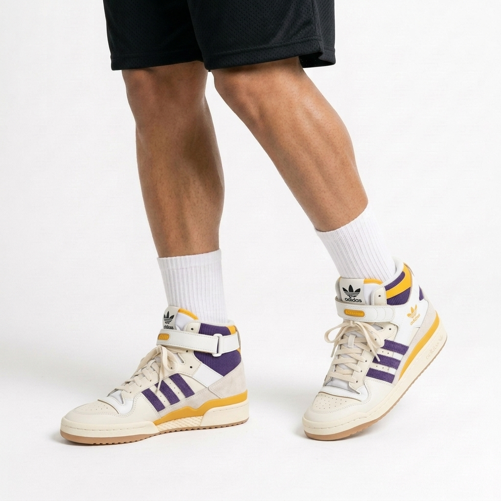 Adidas Forum 84 High Heliotrope Sunburst