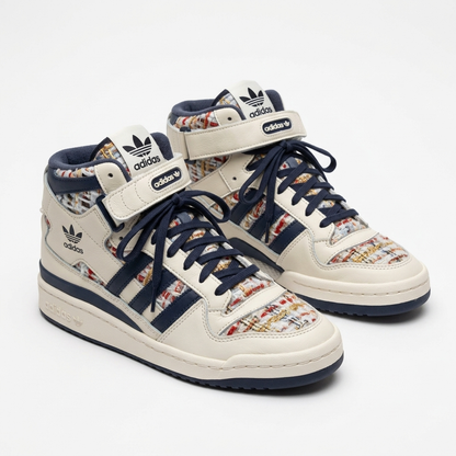Adidas Forum Mid Vanilla Varsity