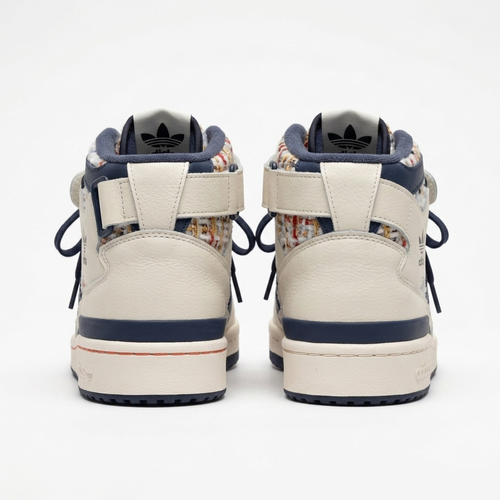Adidas Forum Mid Vanilla Varsity