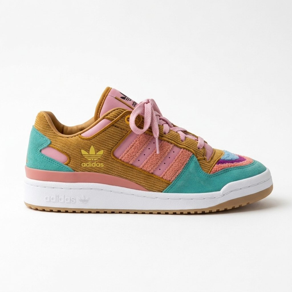 Adidas Forum Low Terry Rainbow