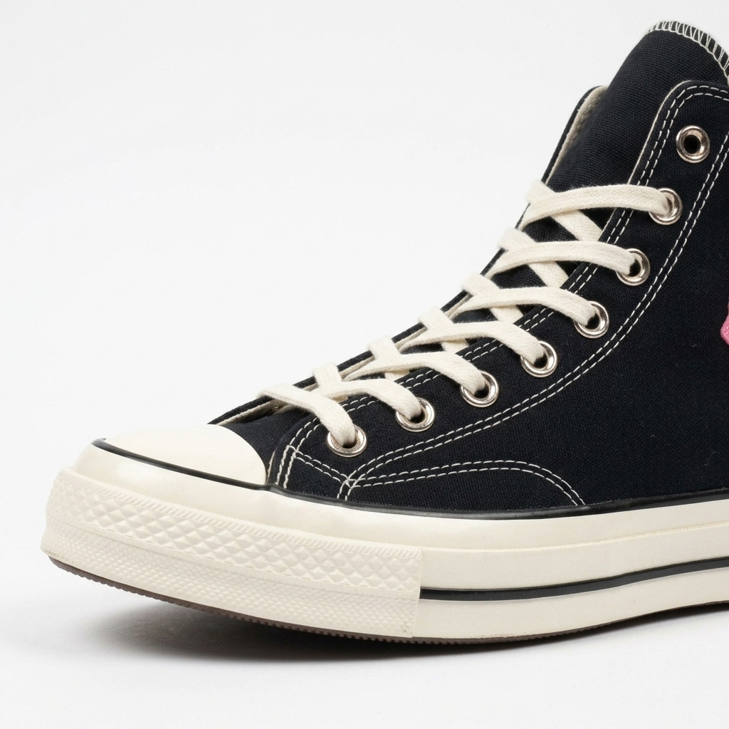 Chrome Hearts x Converse Chuck 70 Black Pink