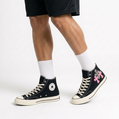 Chrome Hearts x Converse Chuck 70 Black Pink