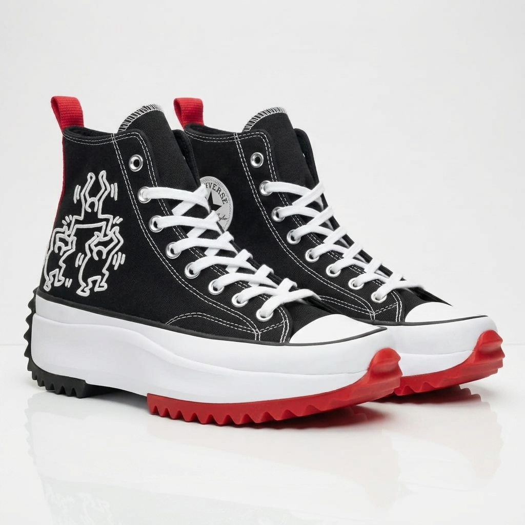 Converse Run Star Hike Keith Haring