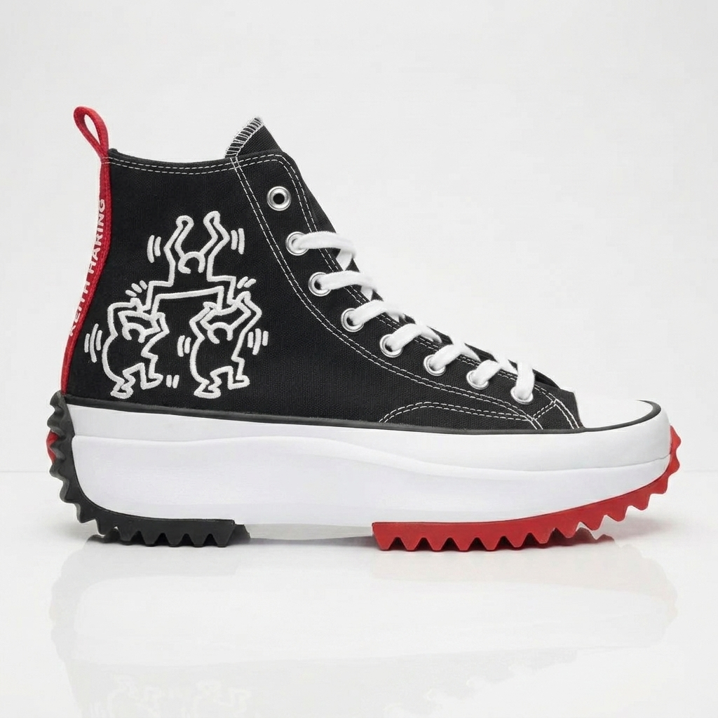 Converse Run Star Hike Keith Haring