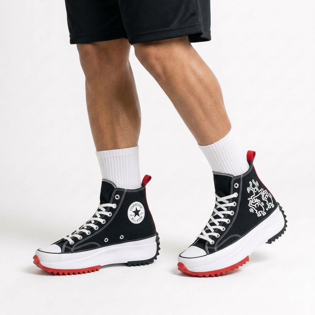 Converse Run Star Hike Keith Haring