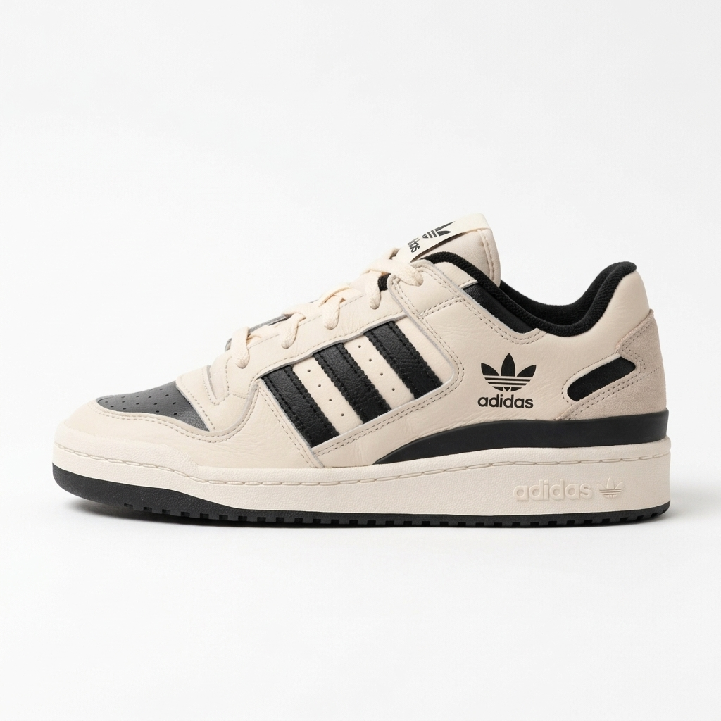 Adidas Forum Low Eggnog Turntable