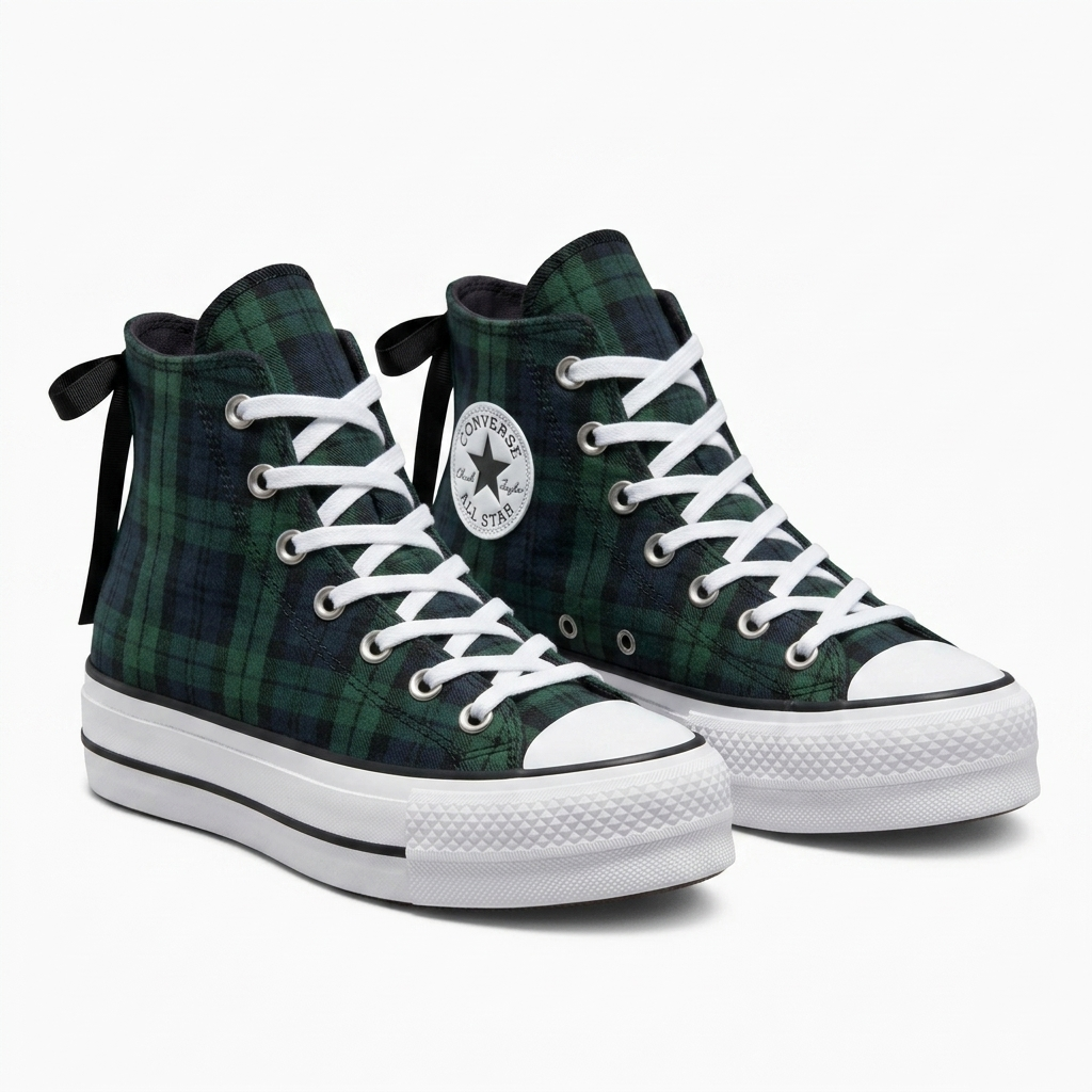Converse Chuck Taylor All Star Tartan Bow
